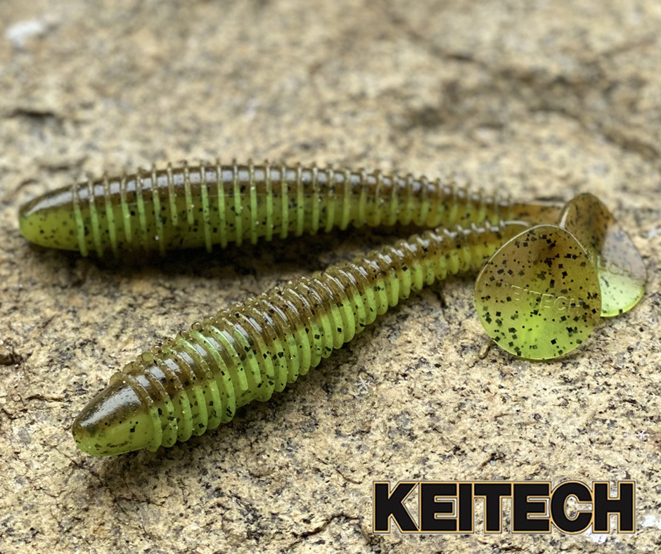 Obrázok produktu KEITECH Swing Impact FAT 4,8″- 12,19cm – Green Pumpkin Chartreuse – 5ks/bal