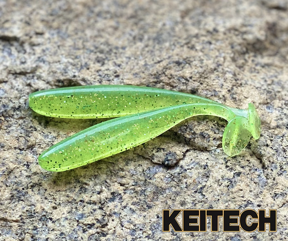 Obrázok produktu KEITECH Easy Shiner 2″- 5,08cm – Lime Chartreuse – 12ks/bal