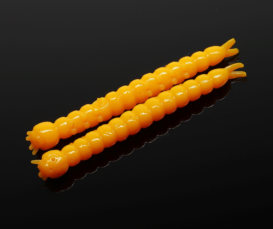 Obrázok produktu LIBRA LURES Slight Worm 38 – Dark Yellow 008 (Cheese) – 15ks/bal