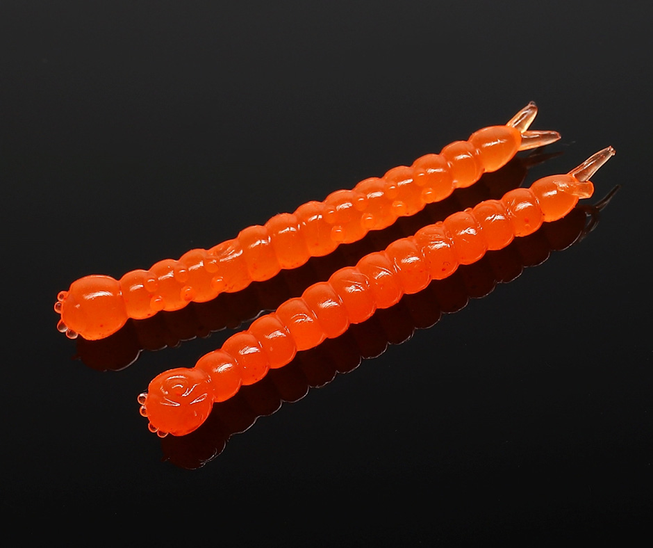 Obrázok produktu LIBRA LURES Slight Worm 38 – Hot Orange 011 (Krill) – 15ks/bal