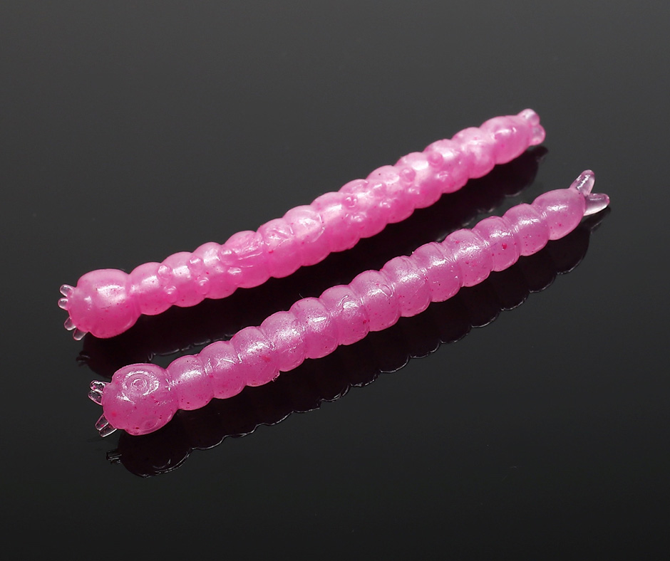 Obrázok produktu LIBRA LURES Slight Worm 38 – Pink Pearl 018 (Krill) – 15ks/bal