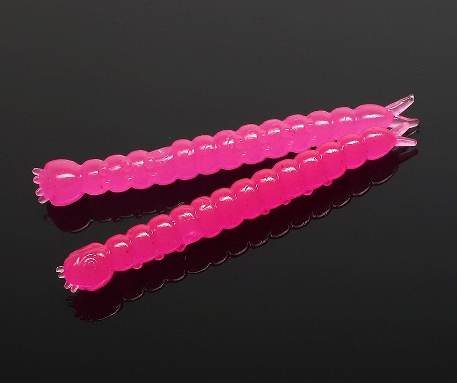 Obrázok produktu LIBRA LURES Slight Worm 38 – Hot Pink 019 (Cheese) – 15ks/bal