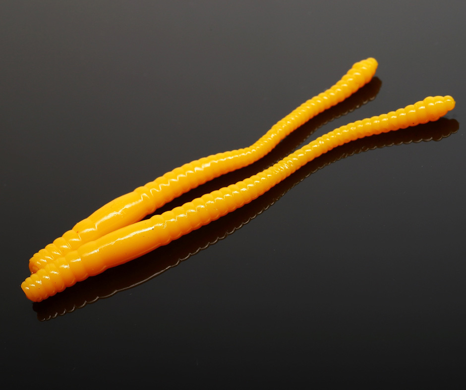Obrázok produktu LIBRA LURES Dying Worm 70 – Dark Yellow 008 (Cheese) – 15ks/bal