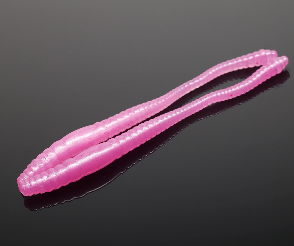 Obrázok produktu LIBRA LURES Dying Worm 70 – Pink Pearl 018 (Cheese) – 15ks/bal