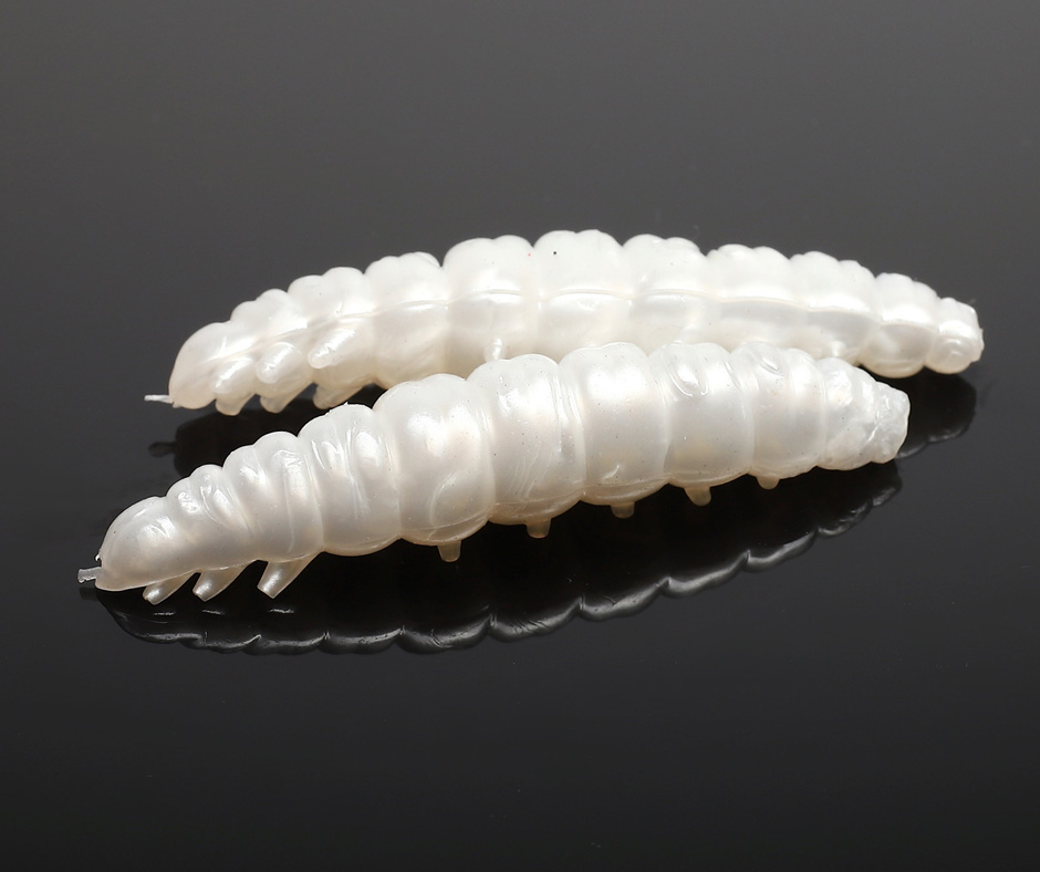 Obrázok produktu LIBRA LURES Larva 30 – Silver Pearl 004 (Krill) – 15ks/bal
