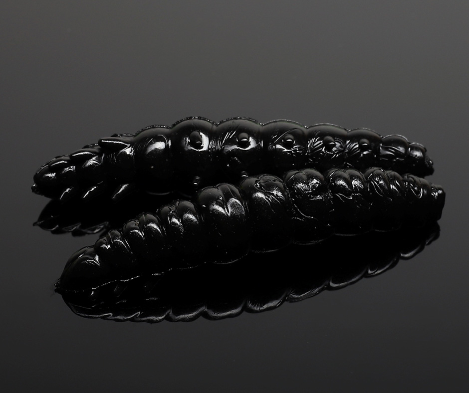 Obrázok produktu LIBRA LURES Larva 35 – Black 040 (Krill) – 12ks/bal