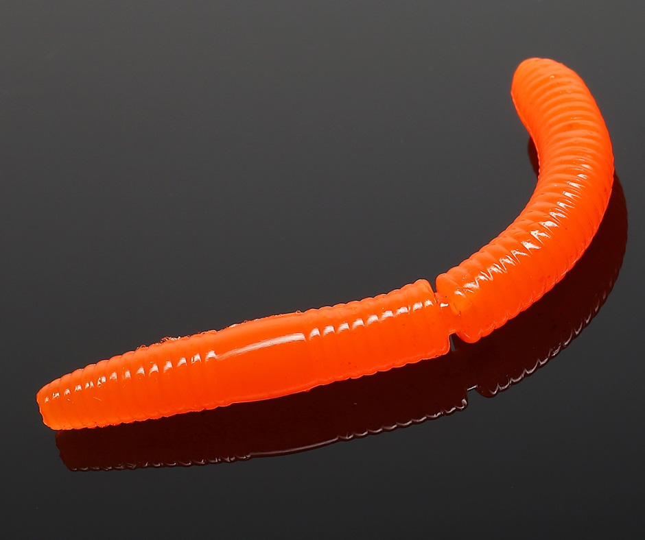 Obrázok produktu LIBRA LURES Fatty D’Worm 75 – Hot Orange 011 (Krill) – 8ks/bal