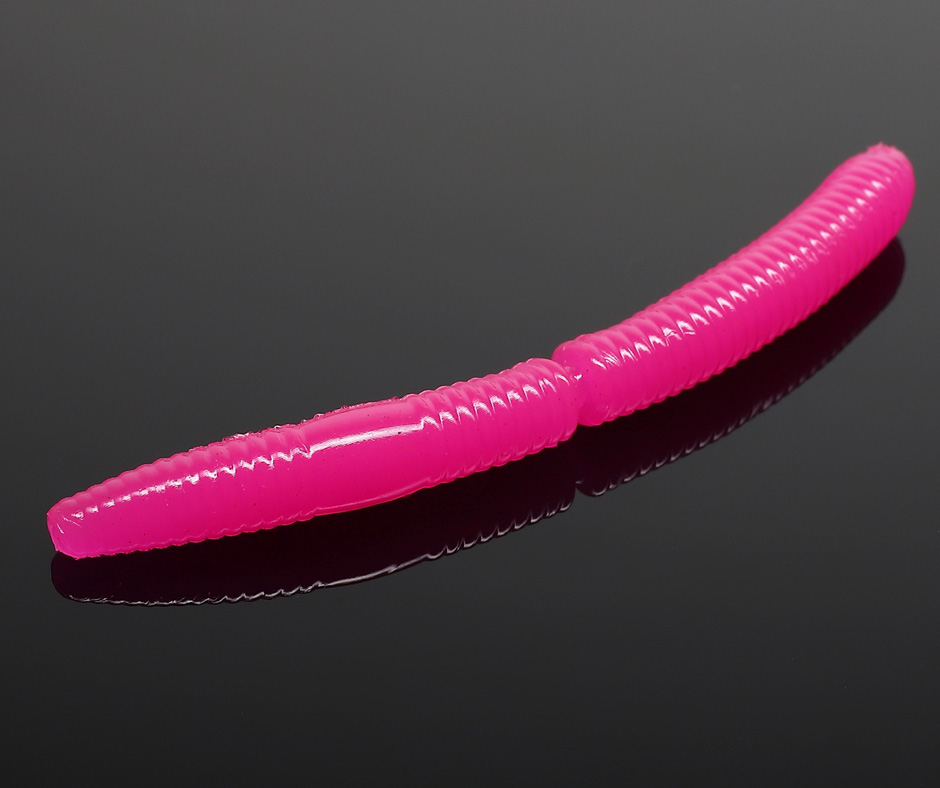 Obrázok produktu LIBRA LURES Fatty D’Worm 65 – Hot Pink 019 (Cheese) – 10ks/bal