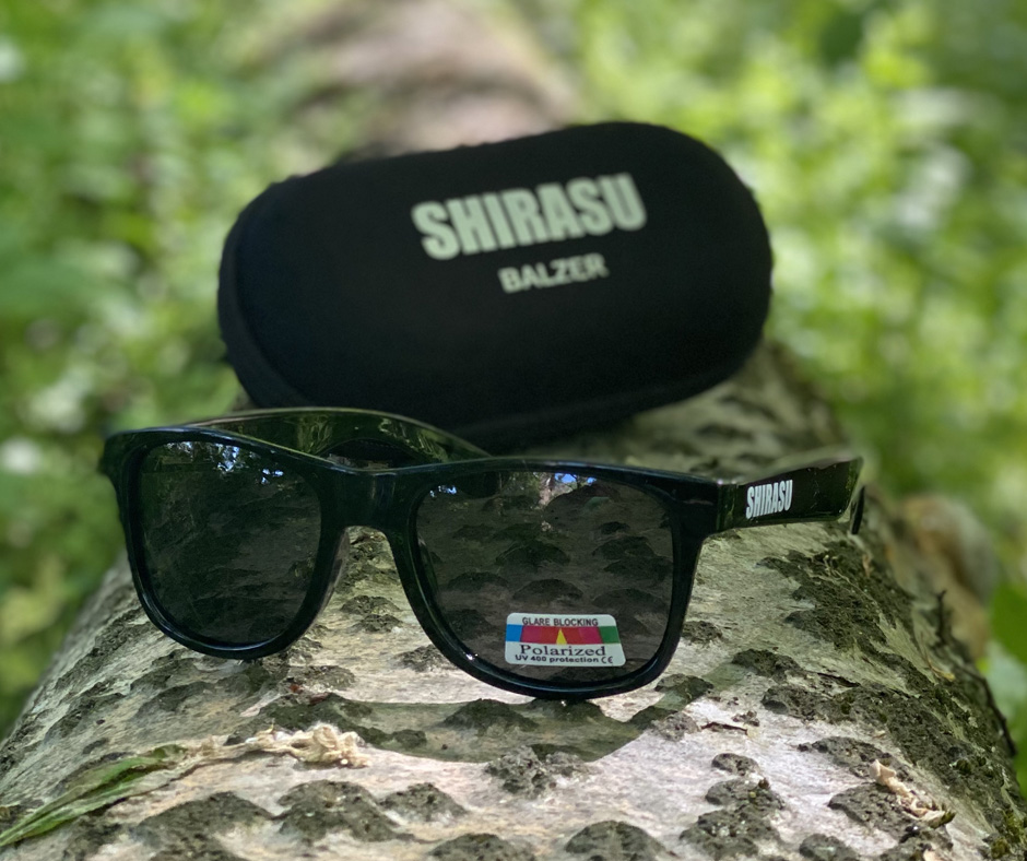 Obrázok produktu Polarizačné okuliare SHIRASU s puzdrom – čierne