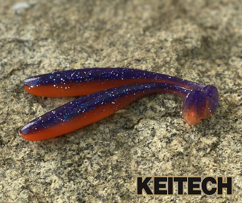 Obrázok produktu KEITECH Easy Shiner 3,5″- 8,8cm – Violet Fire – 7ks/bal