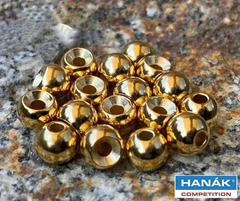 Obrázok produktu Tungstenová hlavička HANÁK Maxx 6,4mm zlatá – 1,94g – 5ks