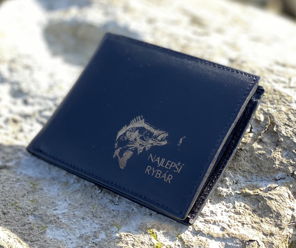Obrázok produktu Kožená peňaženka Najlepší Rybár
