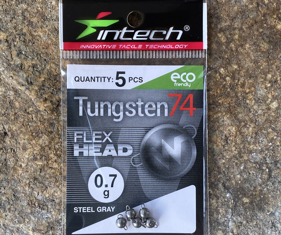 Obrázok produktu Čeburaška INTECH Tungsten 74 Steel Gray – 0,7g – 5ks