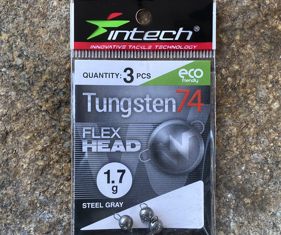 Obrázok produktu Čeburaška INTECH Tungsten 74 Steel Gray – 1,7g – 3ks