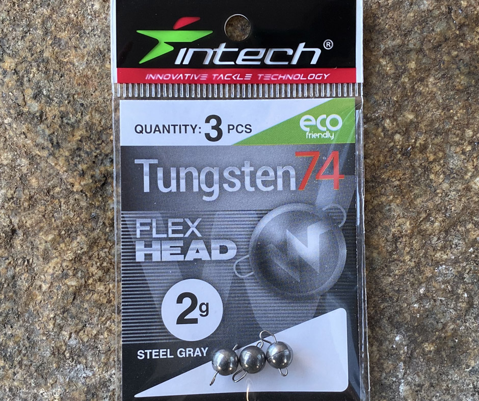 Obrázok produktu Čeburaška INTECH Tungsten 74 Steel Gray – 2g – 3ks