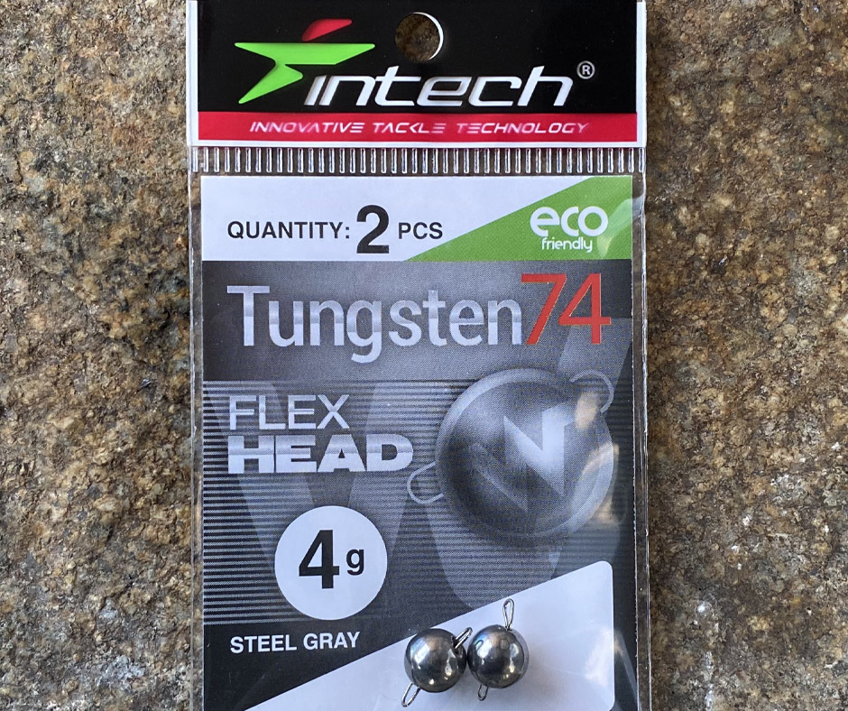 Obrázok produktu Čeburaška INTECH Tungsten 74 Steel Gray – 4g – 2ks