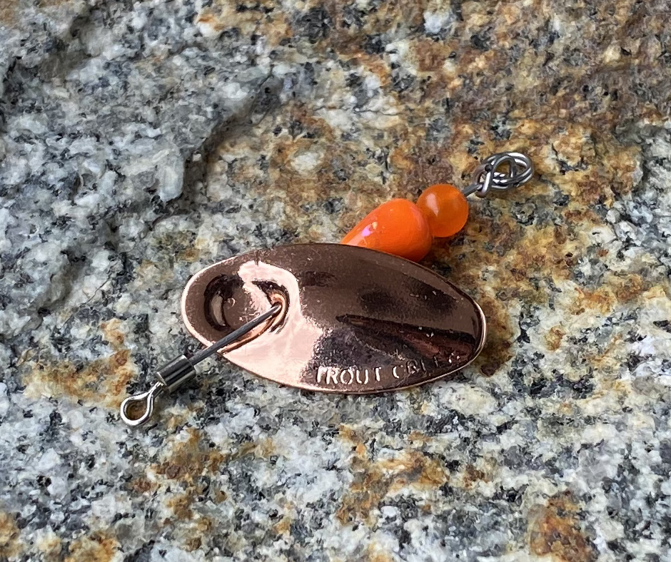 Obrázok produktu Rotačka VAROCH Trout Creek INL TG #1 – Copper/Orange UV