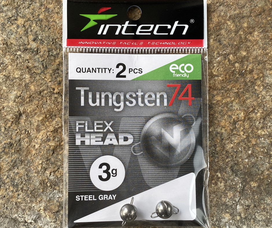 Obrázok produktu Čeburaška INTECH Tungsten 74 Steel Gray – 3g – 2ks