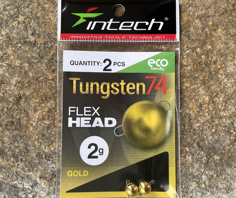 Obrázok produktu Čeburaška INTECH Tungsten 74 Gold – 2g – 2ks