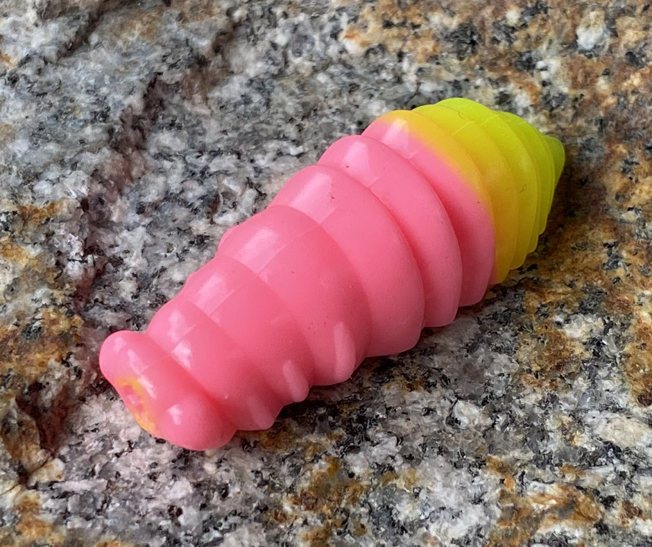 Obrázok produktu FISHUP Maya 1,4″ Bubble Gum/Hot Chartreuse – 8ks/bal
