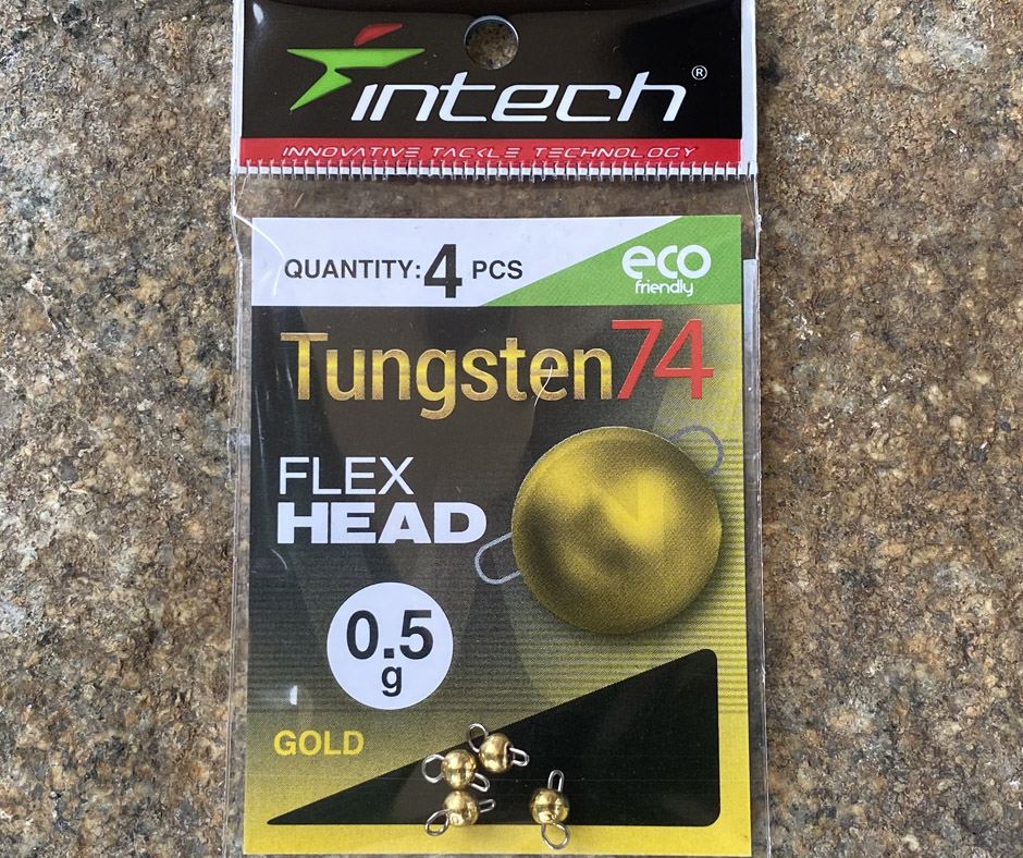 Obrázok produktu Čeburaška INTECH Tungsten 74 Gold – 0,5g – 4ks