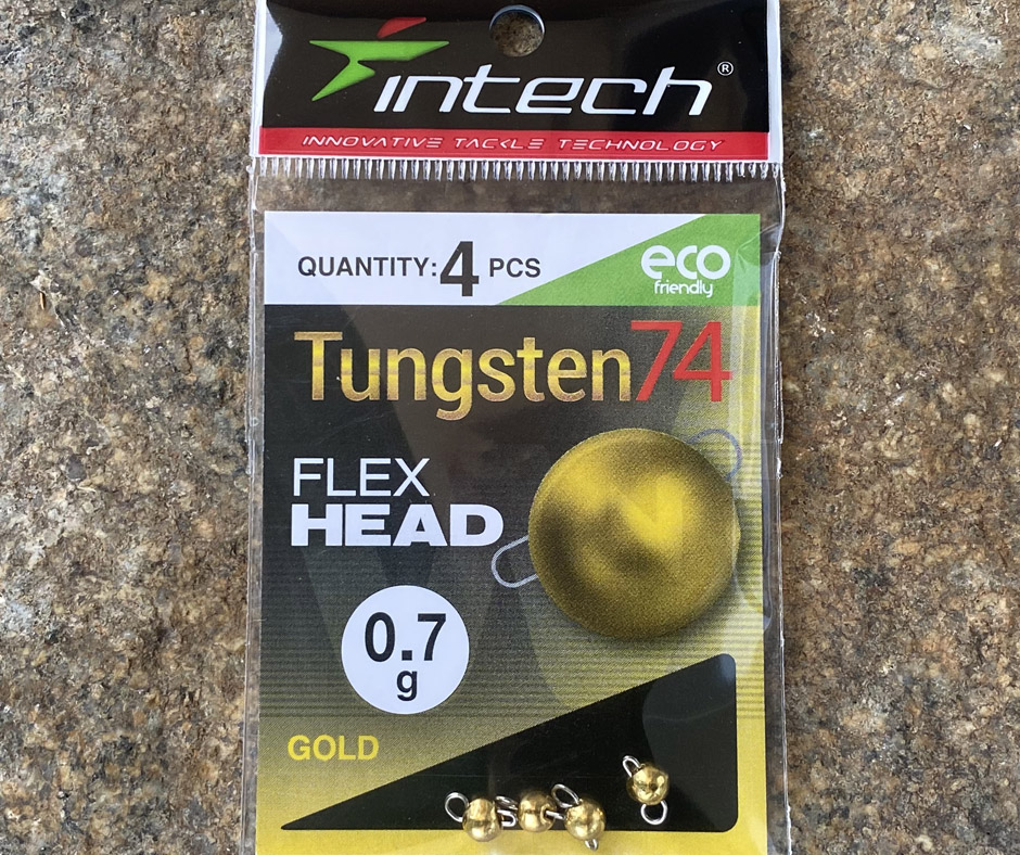 Obrázok produktu Čeburaška INTECH Tungsten 74 Gold – 0,7g – 4ks
