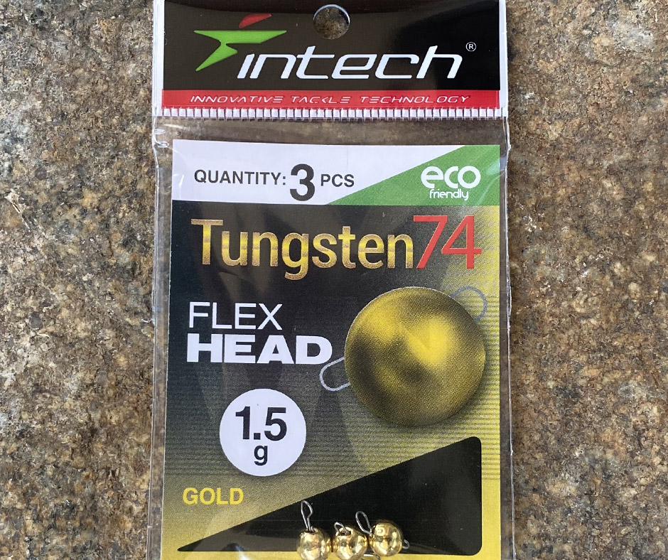 Obrázok produktu Čeburaška INTECH Tungsten 74 Gold – 1,5g – 3ks