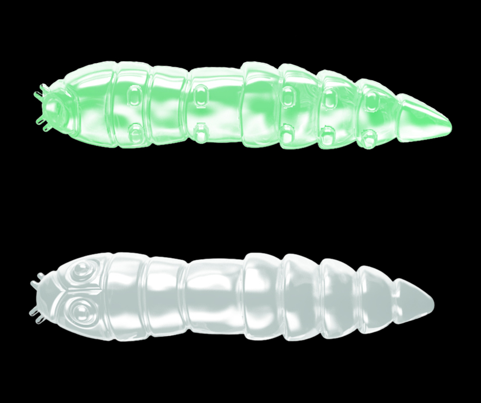 Obrázok produktu LIBRA LURES Kukolka 27 – Glow UV green 000 (Krill) – 15ks/bal