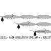 libra lures larva multi - prívlač oukrofishing, trout area, nastrahy na pstruhy
