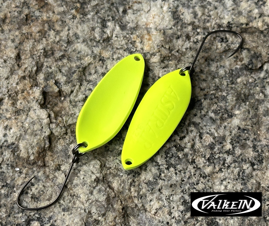 Cucchiaio Da Pesca ValkeIN Astrar 2,4g 30mm – Per Trota, Amo Singolo #4, JDM