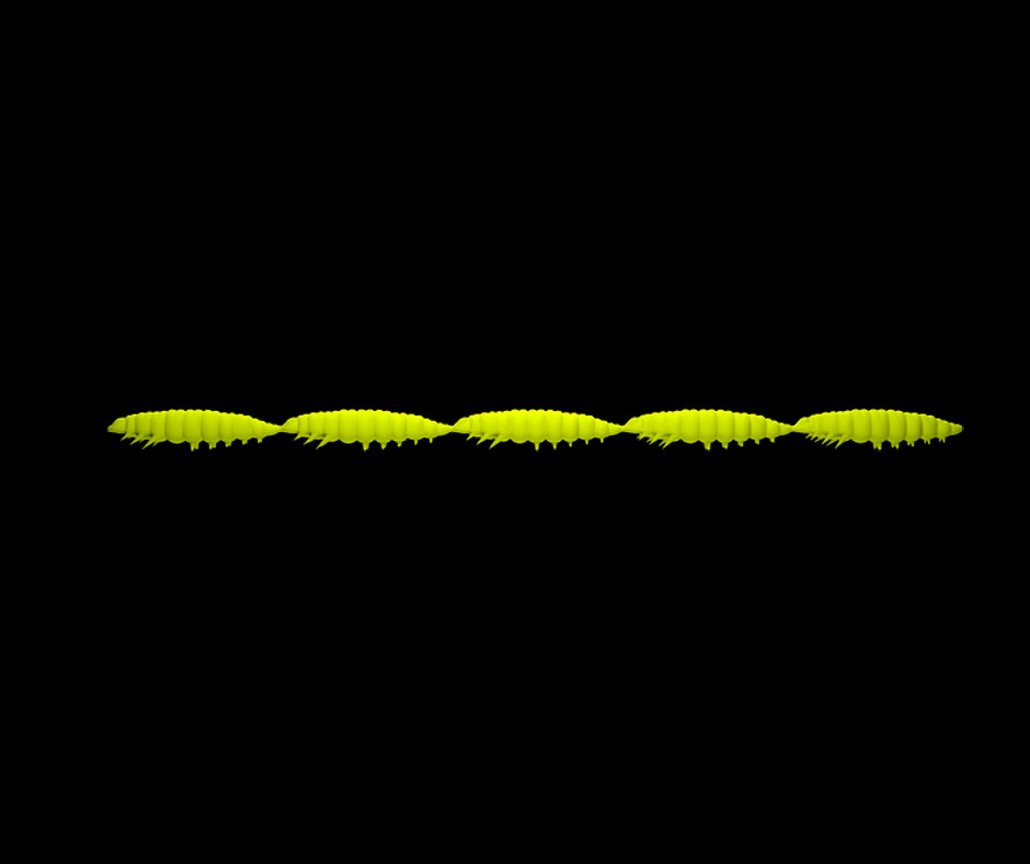 Obrázok produktu LIBRA LURES Larva Multi 5×25 – Hot Yellow 006 (Cheese) – 5x5ks/bal
