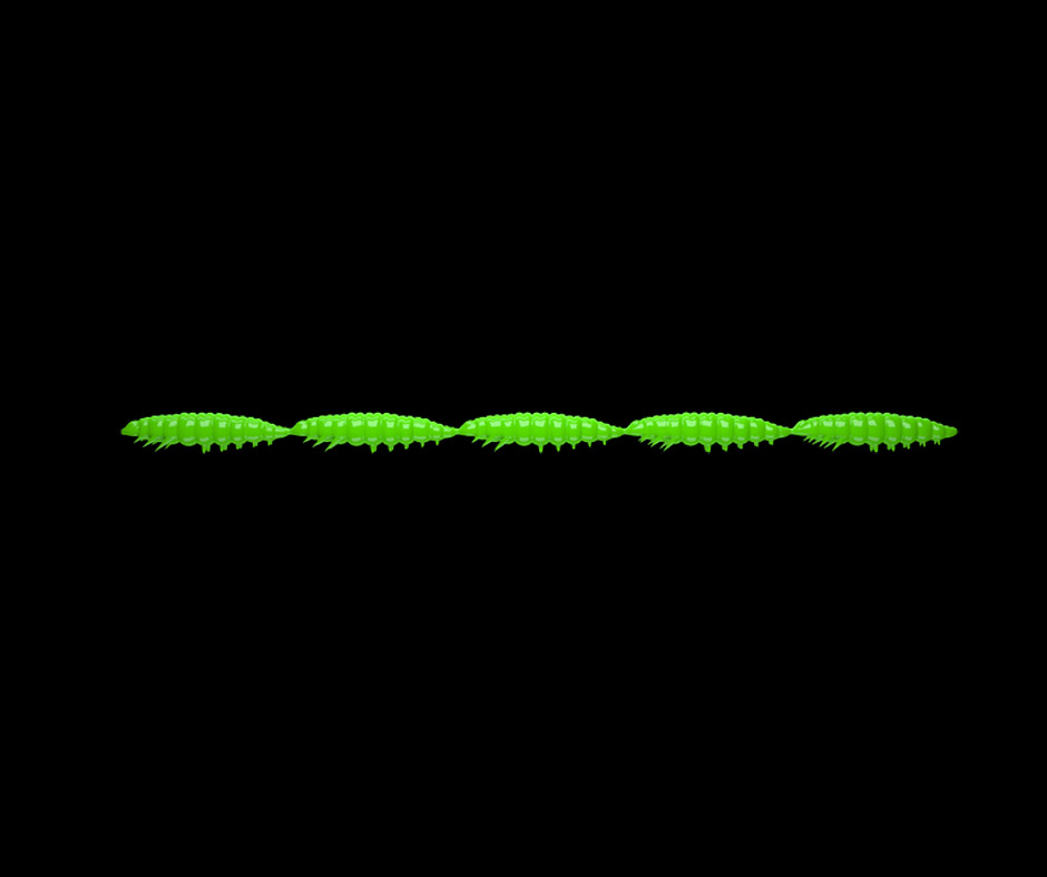 Obrázok produktu LIBRA LURES Larva Multi 5×25 – Hot Green 026 (Cheese) – 5x5ks/bal