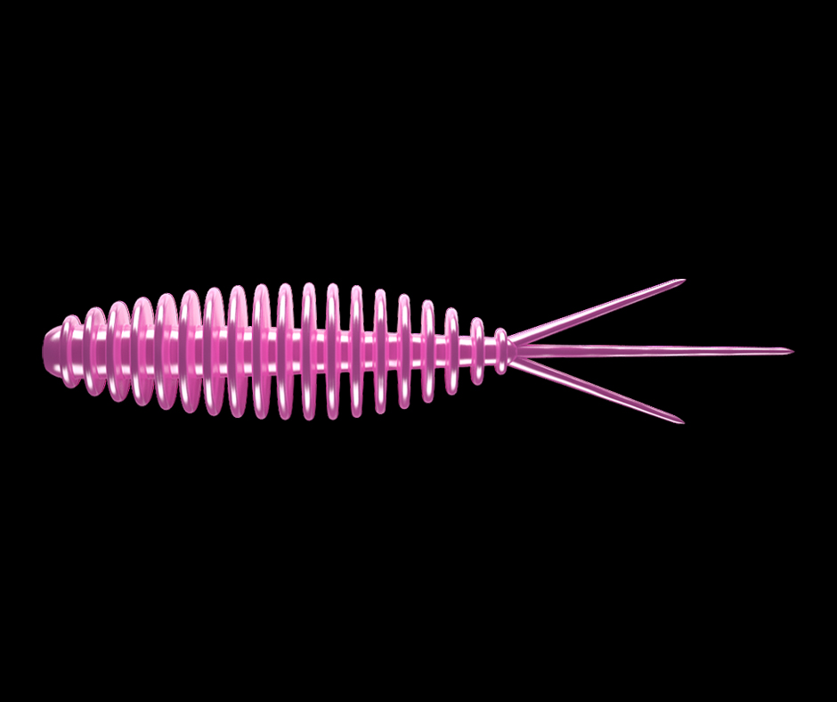 Obrázok produktu LIBRA LURES Turbo Worm 56 – Pink Pearl 018 (Krill) – 8ks/bal