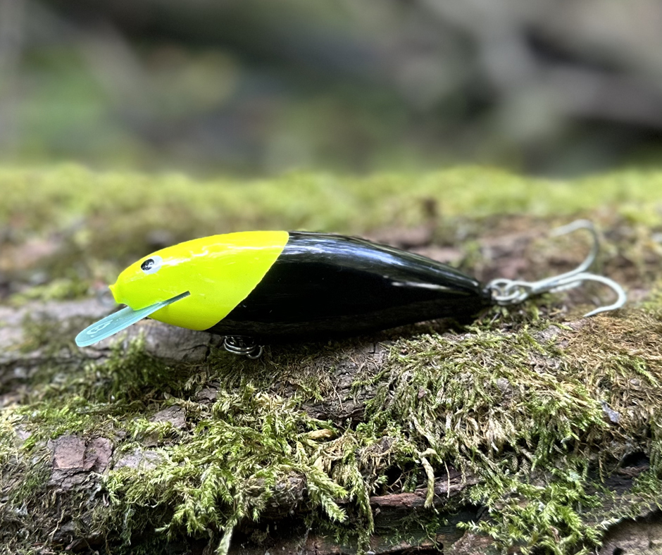 Obrázok produktu Wobler 3STAN FATTY 90 plávajúci – Black Chartreuse