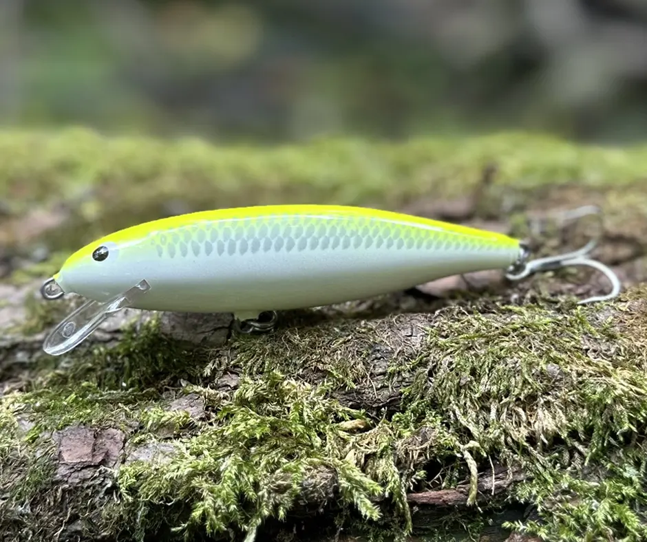 Obrázok produktu Wobler 3STAN FM85 plávajúci – Sulfur Back Albino