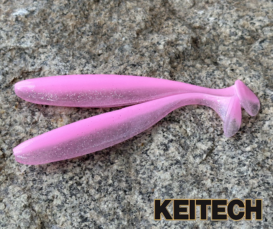 Obrázok produktu KEITECH Easy Shiner 3″- 7,62cm – Bubblegum Shiner – 10ks/bal