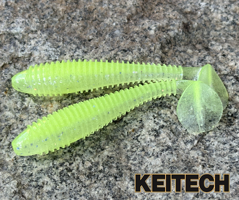 Obrázok produktu KEITECH Swing Impact FAT 4,8″- 12,19cm – Chartreuse Shad – 5ks/bal