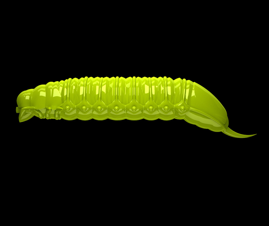 Obrázok produktu LIBRA LURES Goliath 30 – Apple Green 027 (Krill) – 15ks/bal