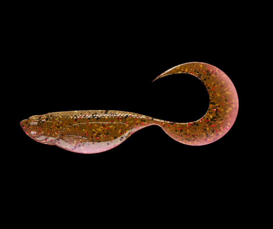 Obrázok produktu LIBRA LURES Embrion Twist Tail 2,5″ – Cameleon 023 (Fish) – 10ks/bal