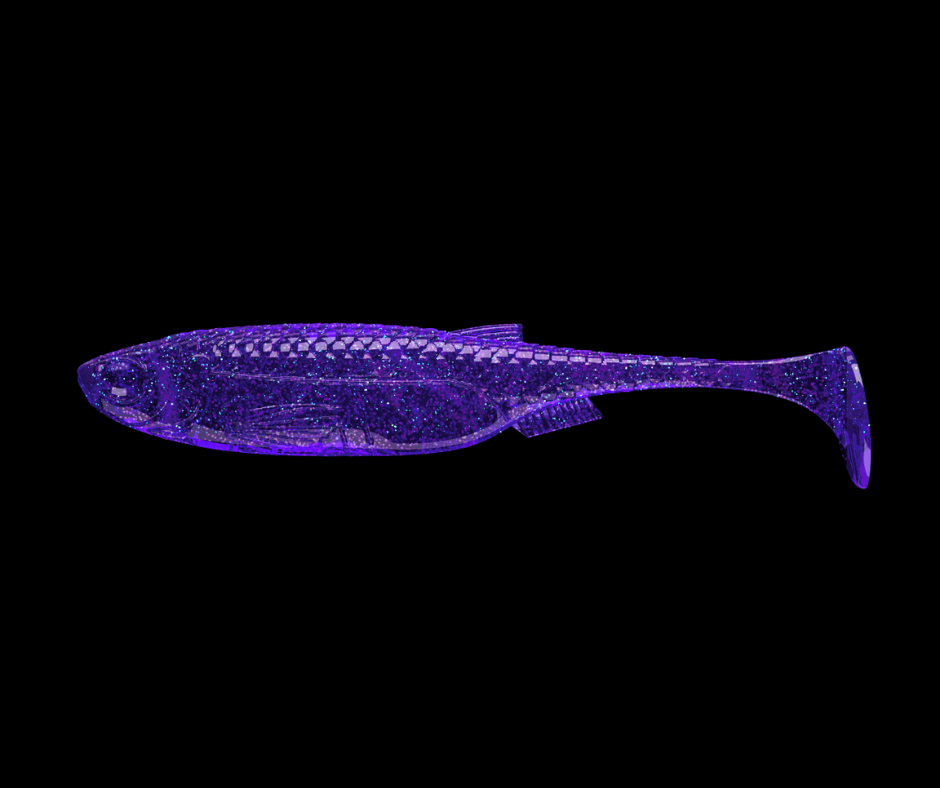 Obrázok produktu LIBRA LURES Kraken Shad 3″ – Electro 020 (Fish) – 8ks/bal