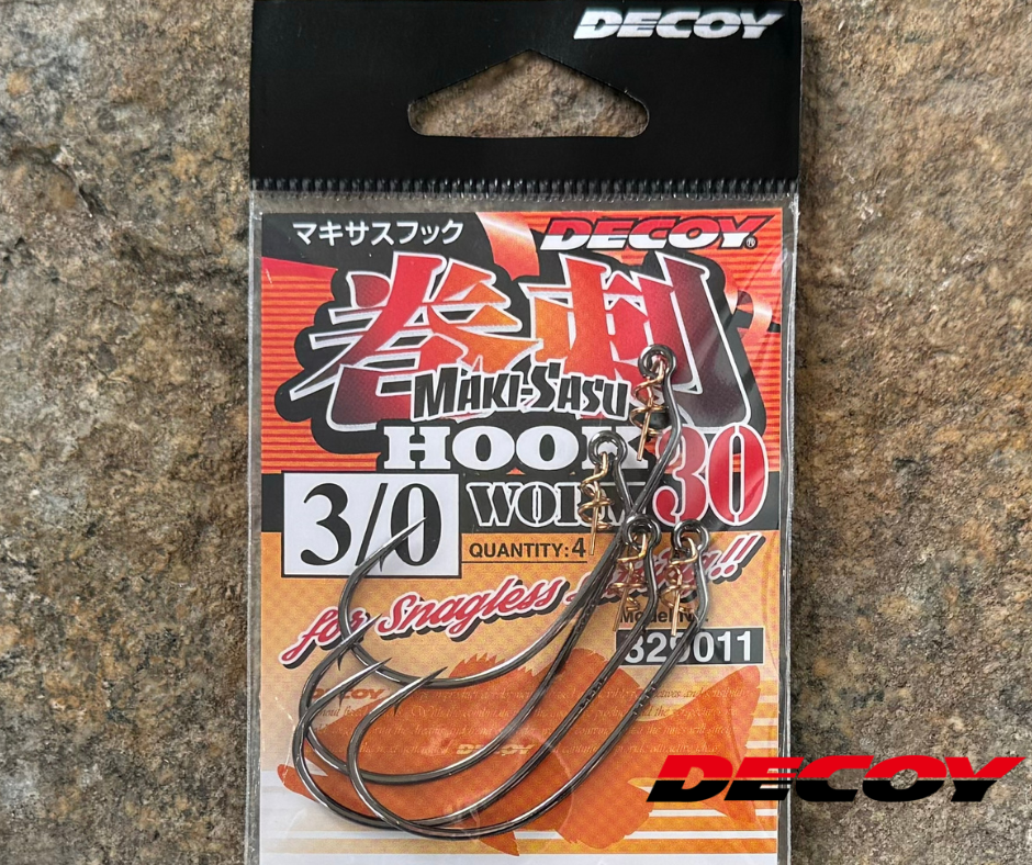 Obrázok produktu Háčik DECOY Worm 30 Makisasu Hook veľ. 3/0 – 4ks