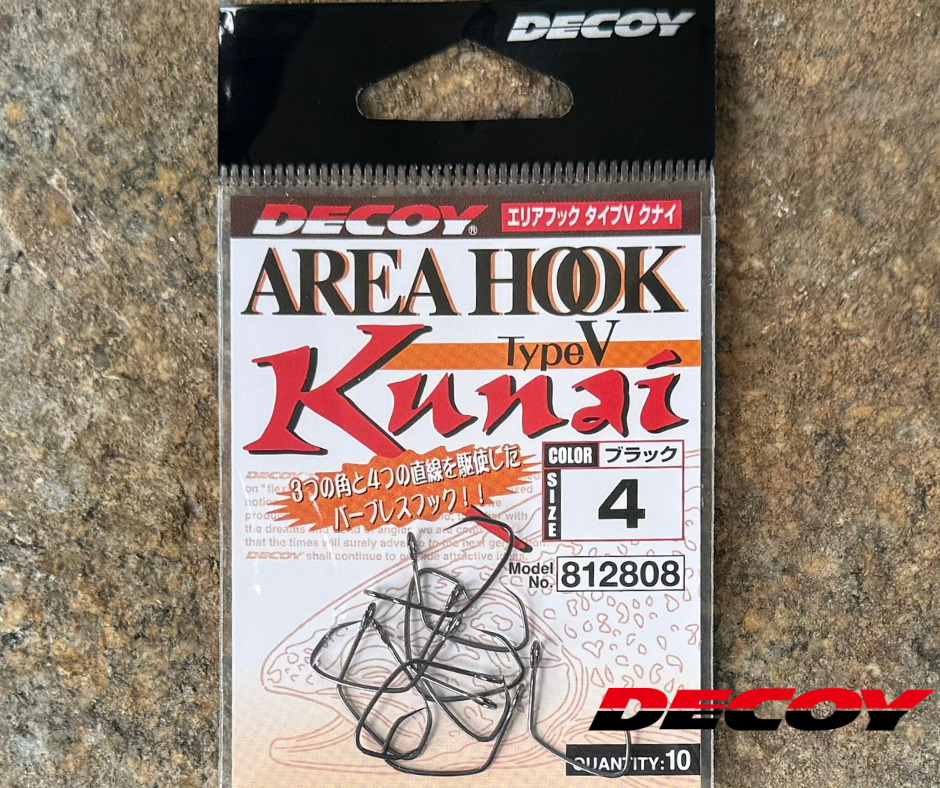 Obrázok produktu Háčik DECOY Area Hook Type V Kunai veľ. 4 – 10ks