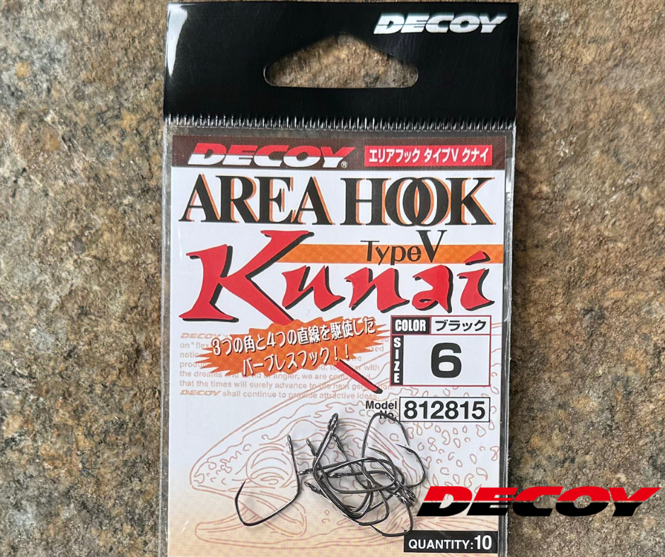 Obrázok produktu Háčik DECOY Area Hook Type V Kunai veľ. 6 – 10ks