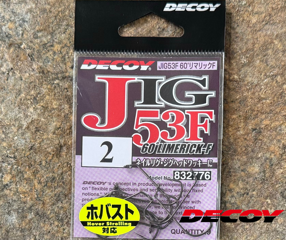 Obrázok produktu Háčik DECOY Jig 53F 60° Limerick F veľ. 2 – 9ks