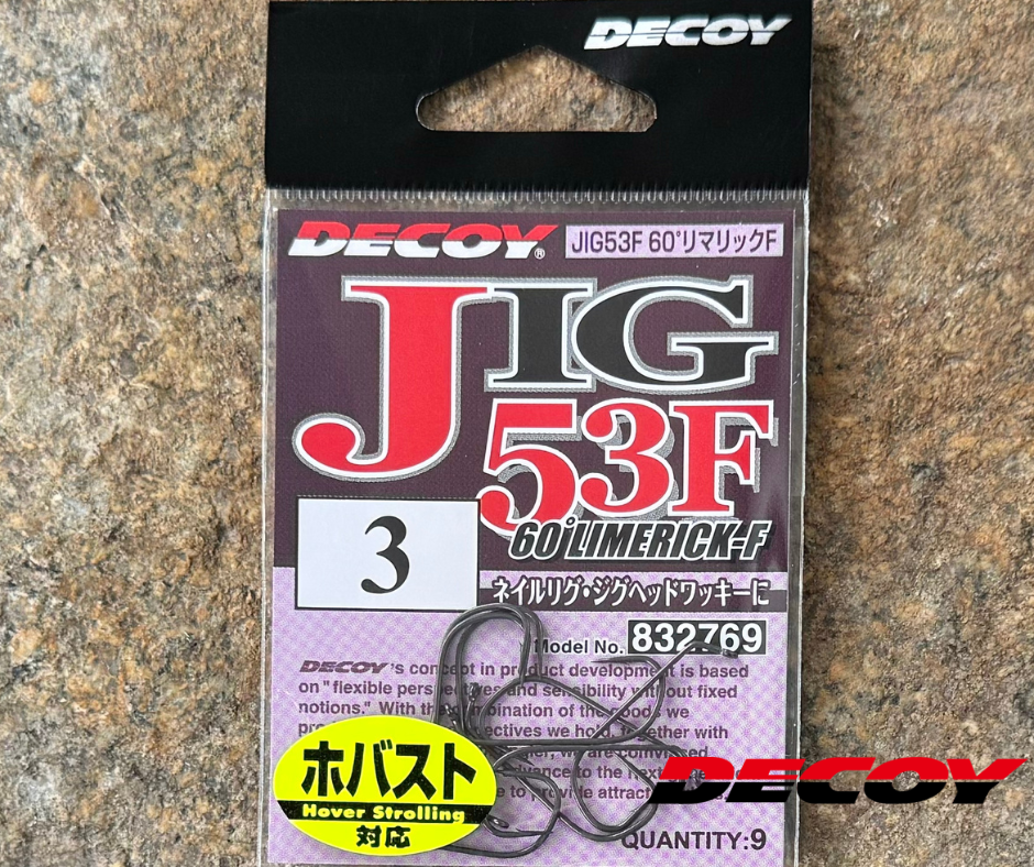 Obrázok produktu Háčik DECOY Jig 53F 60° Limerick F veľ. 3 – 9ks