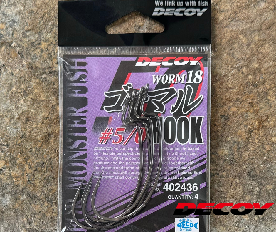 Obrázok produktu Háčik DECOY Worm 18 Go-maru Hook veľ. 5/0 – 4ks