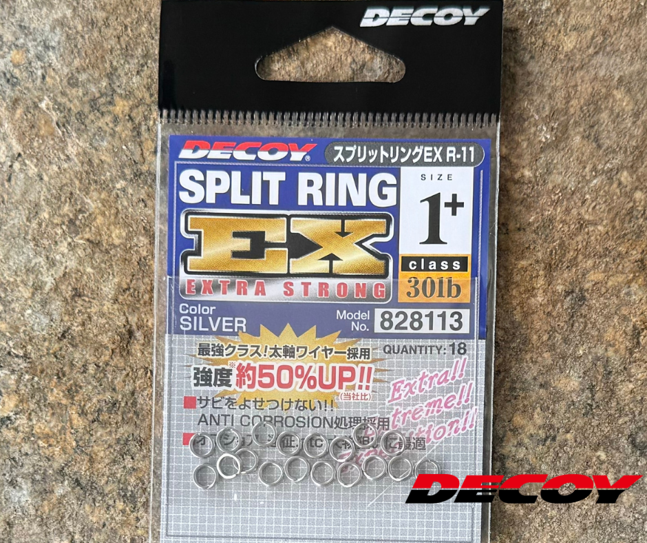 Obrázok produktu Krúžky DECOY Split Ring EX R-11 veľ.1+ – 18ks