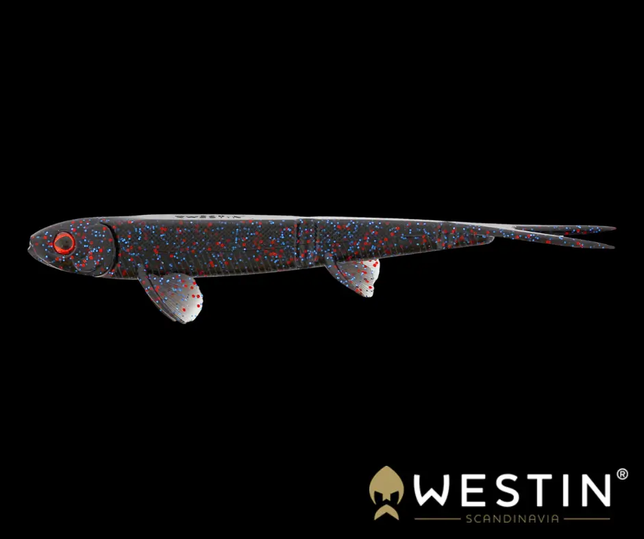 Obrázok produktu WESTIN TwinTeez Pelagic V-Tail 17cm – Black Mamba – 2ks/bal
