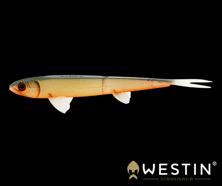 Obrázok produktu WESTIN TwinTeez Pelagic V-Tail 17cm – Hot Olive – 2ks/bal