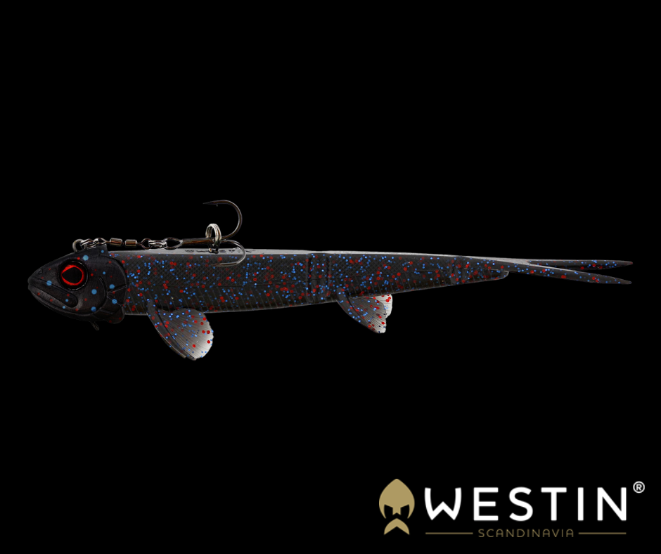 Obrázok produktu WESTIN TwinTeez Pelagic V-Tail R’N’R 21cm – Black Mamba